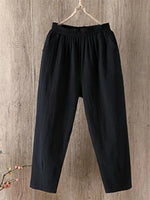 Cotton Basic Long Pants