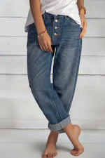 Women’s Button Fly Relaxed Fit Jeans