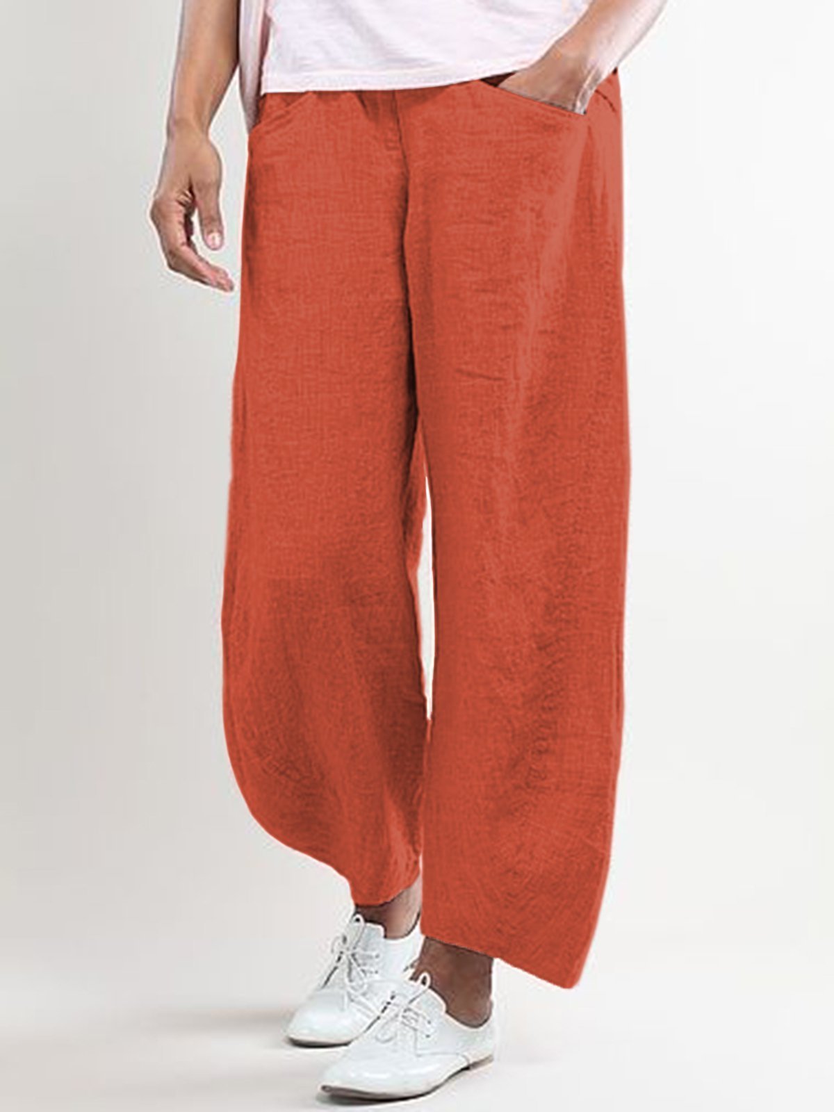 Women’s Relaxed Fit Casual Pants with Pockets