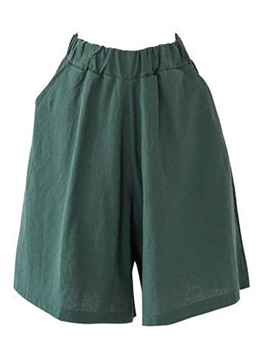 Lässige, gerade geschnittene Baumwollhose