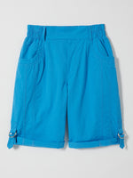 Short cargo décontracté uni