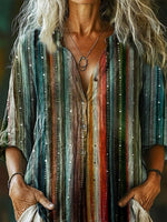 Elegant Collared Long Sleeve Shirt