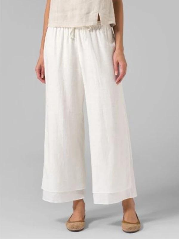 Wide Leg Casual Comfy Loose Pants