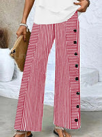 Classy Striped Print Pants