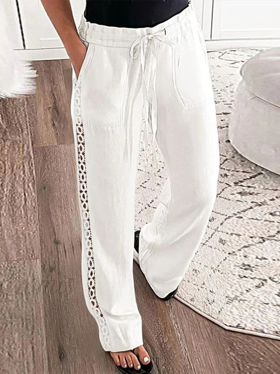 Einfache Hose mit Seitentaschen