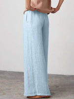 Pantalon décontracté à poches rayées pour femme