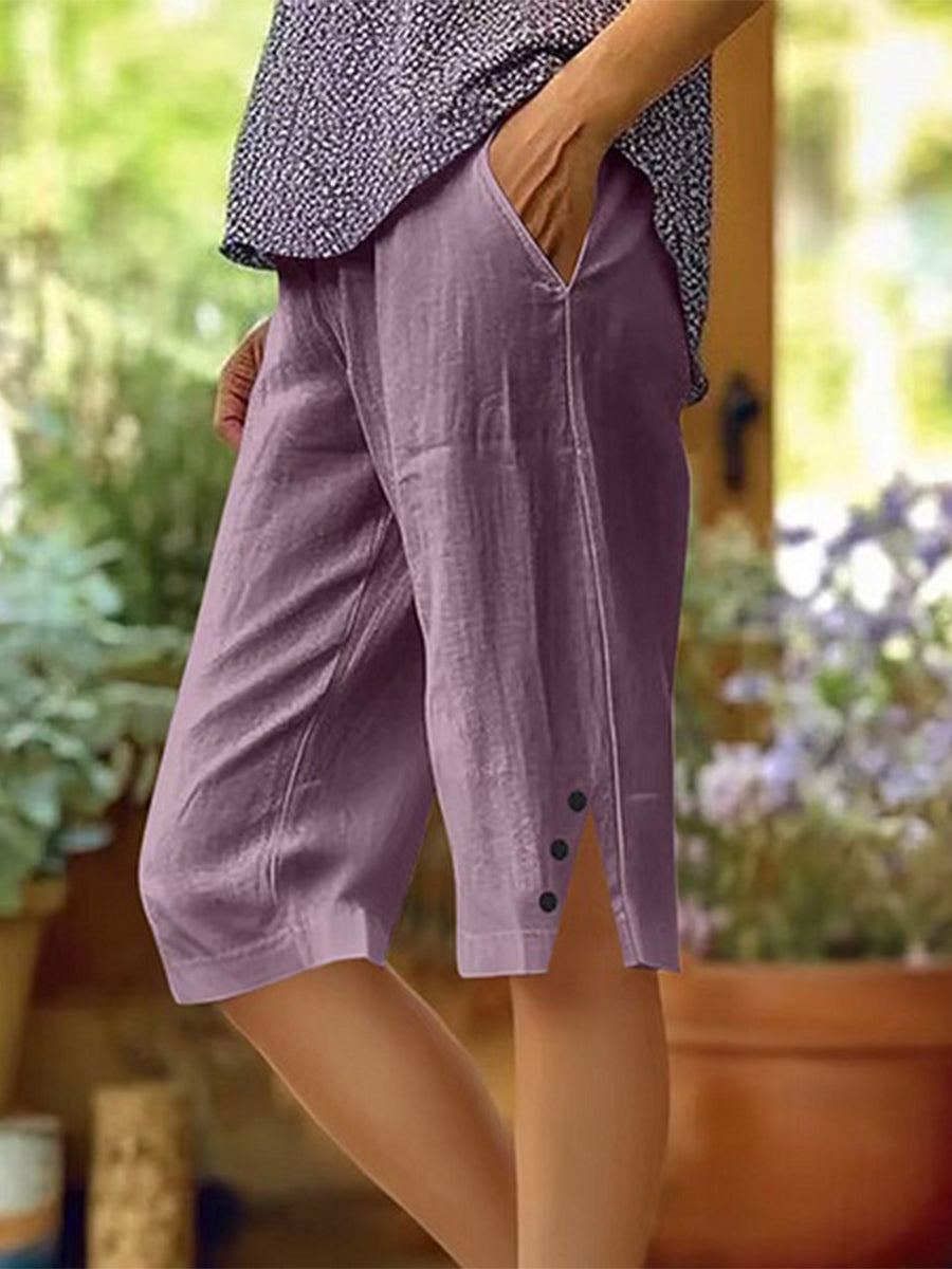 Short uni élégant pour femme