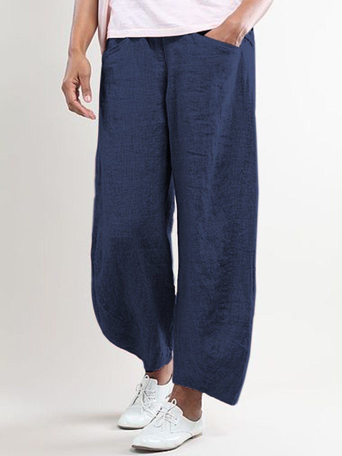 Women’s Relaxed Fit Casual Pants with Pockets