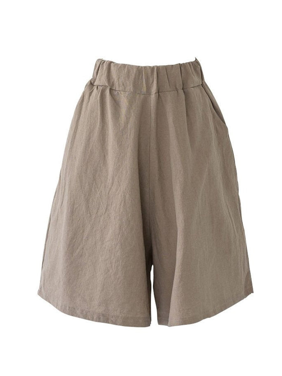 Lässige, gerade geschnittene Baumwollhose