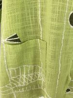 Half Sleeve Casual Fish Print Blouse