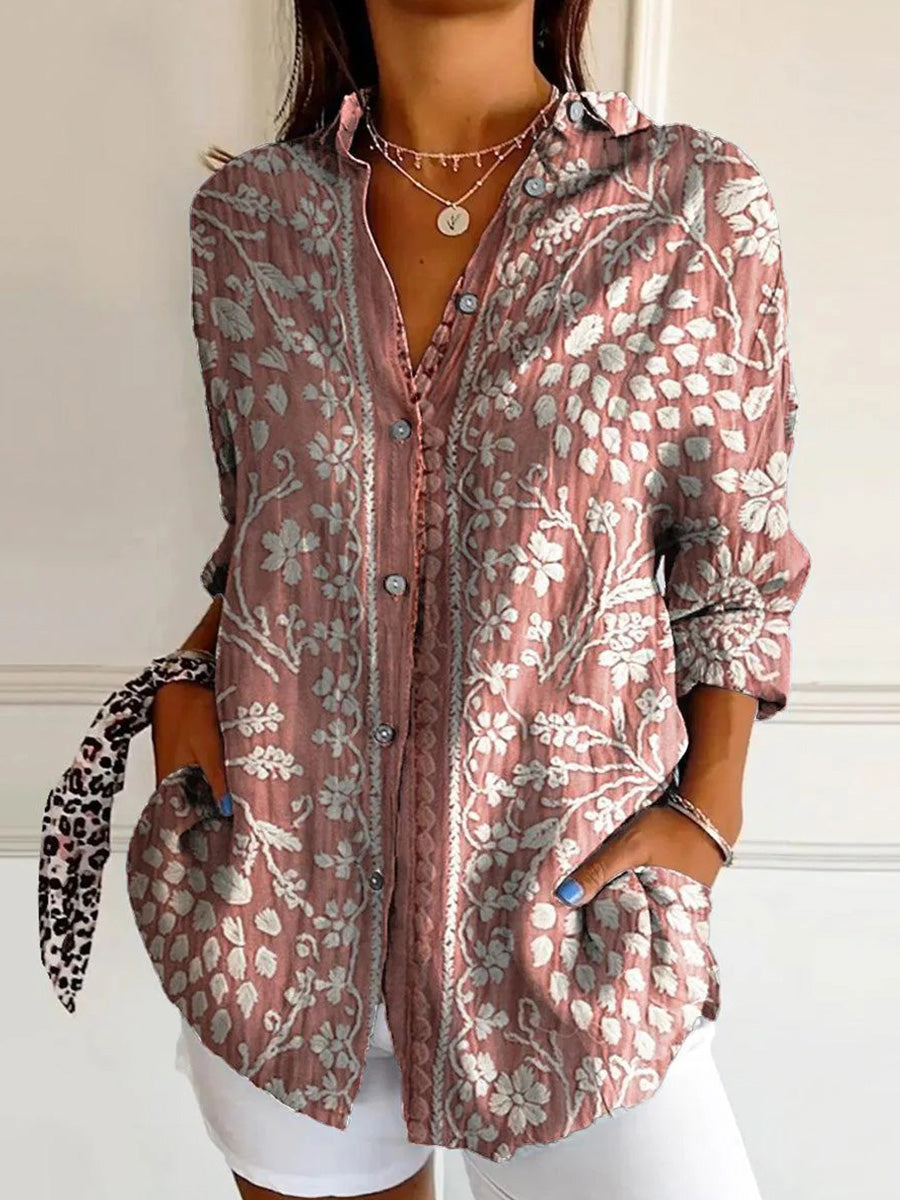 Chemise spéciale à manches longues et col