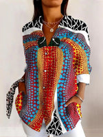 Lässiges Langarmhemd