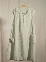 Robes droites sans manches à poches pour femmes