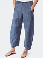 Pantalons en coton décontractés printemps-été pour femmes