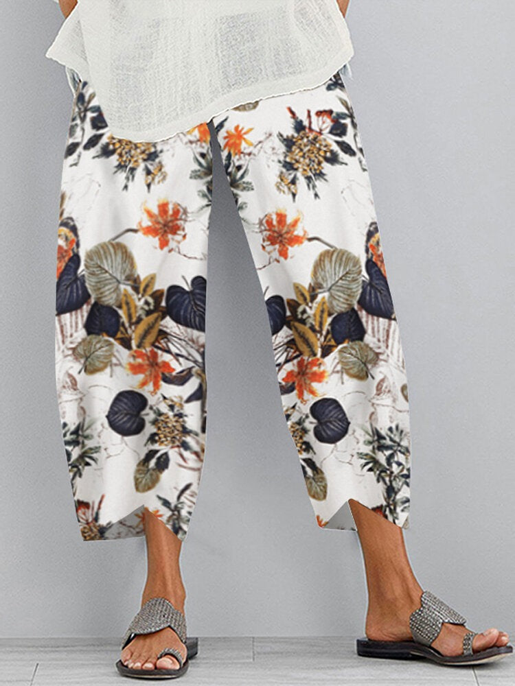 Women’s Loose Fit Floral Print Pants