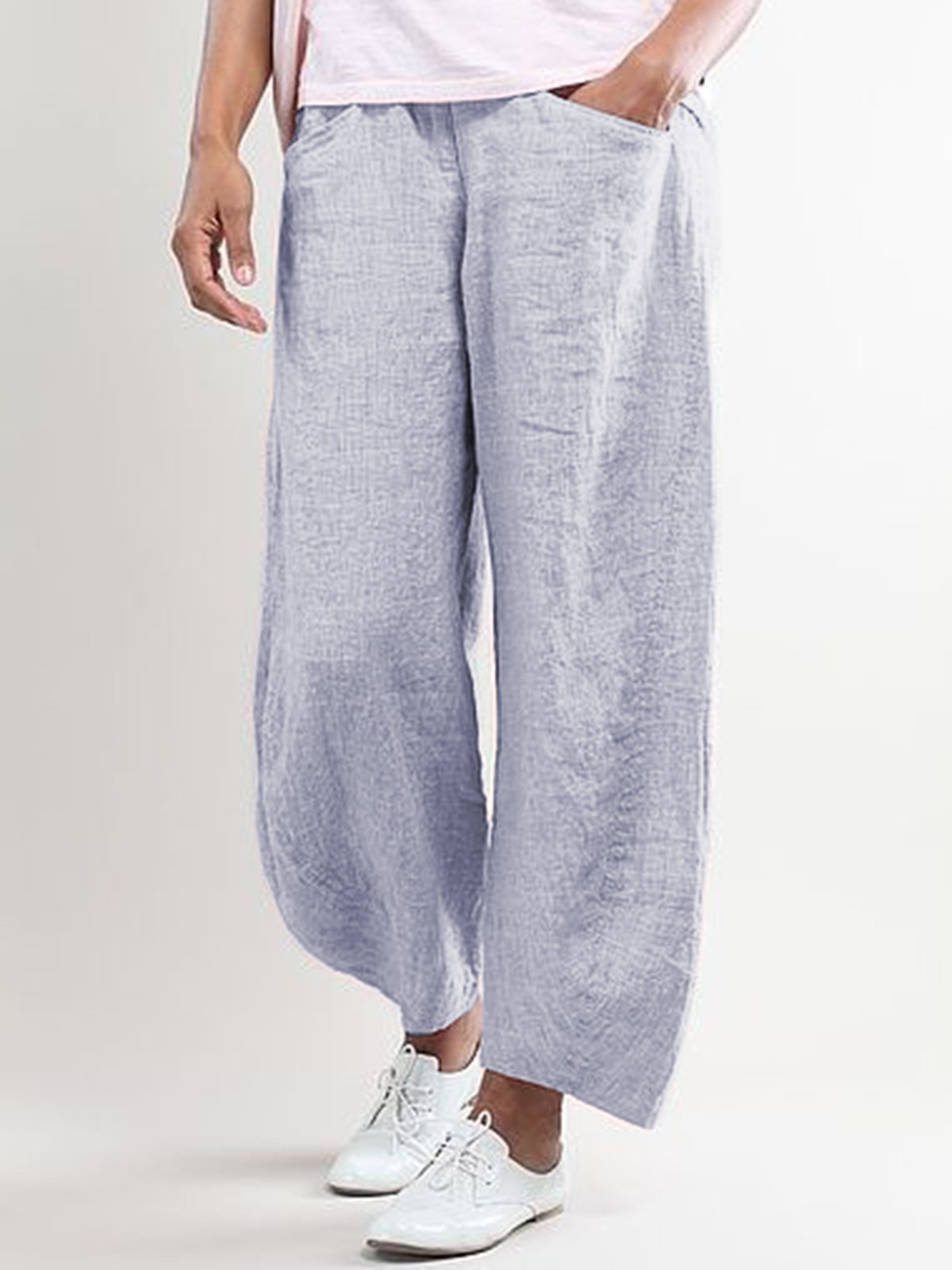 Women’s Relaxed Fit Casual Pants with Pockets